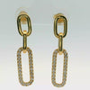 Load and play video in Gallery viewer, 14K Paperclip Earrings