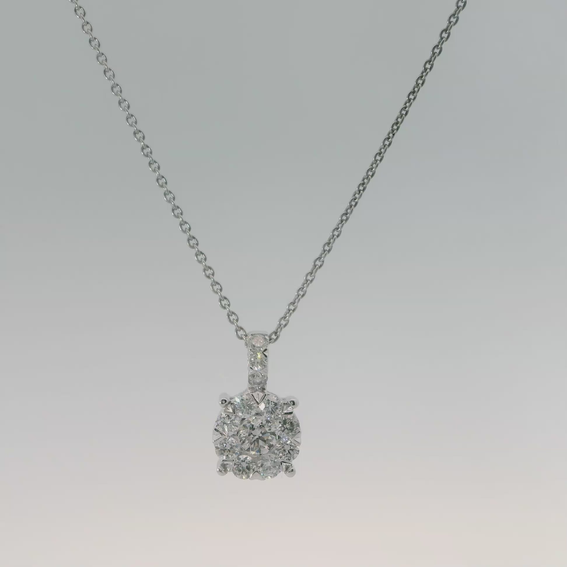 14K 1/2CTW Diamond Necklace