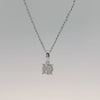 Load and play video in Gallery viewer, 10K 1/8CTW Diamond Necklace