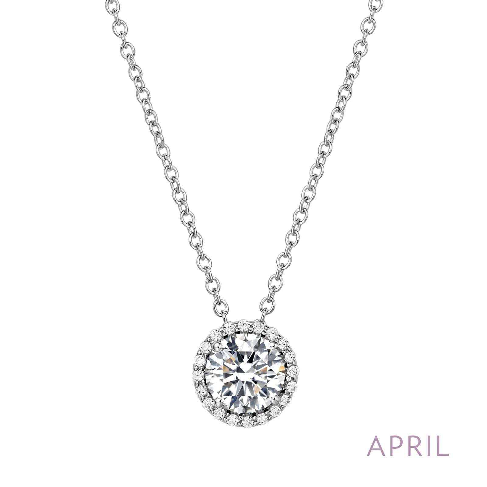 Lafonn Diamond Birthstone Necklace