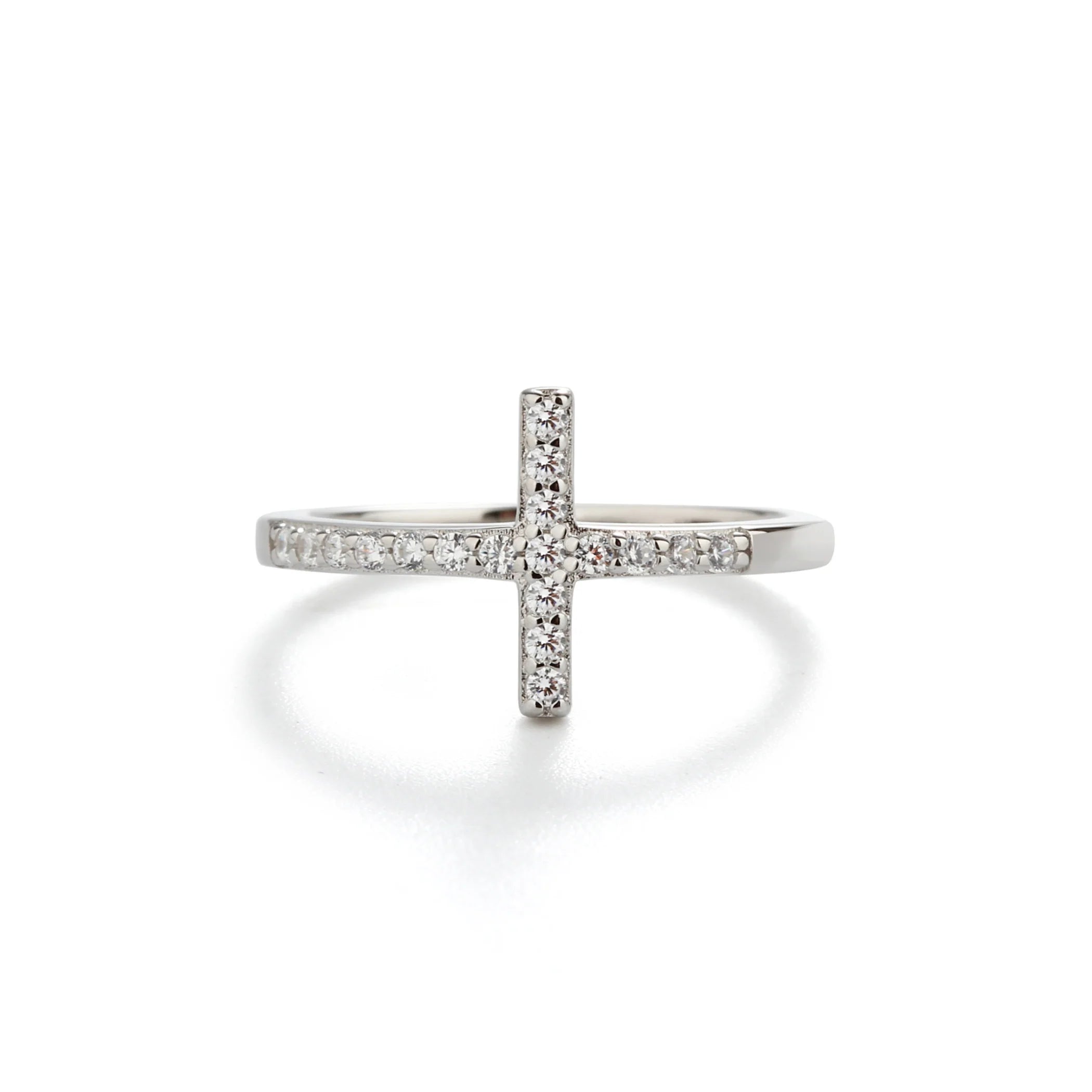 Sterling Silver Cross Ring